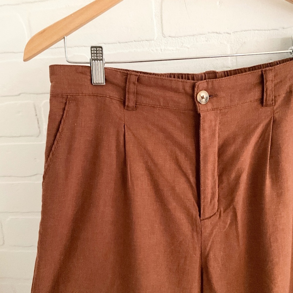 Linen Blend Max Cocos Culotte - Picture 7 of 16